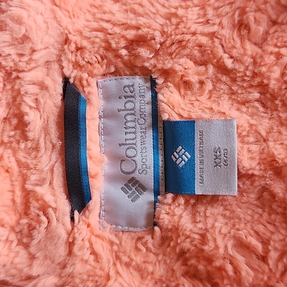 Columbia Bella Plush Quilted Insulated Hooded Jacket Youth XXS (4-6) - Picture 8 of 13